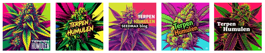 Humulen terpen konopí