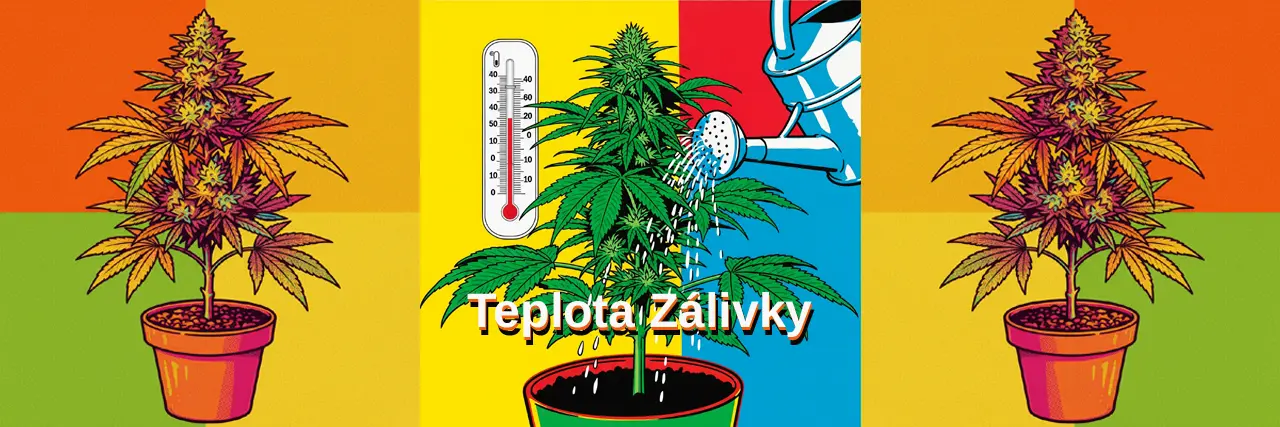 Teplota Zálivky Konopí