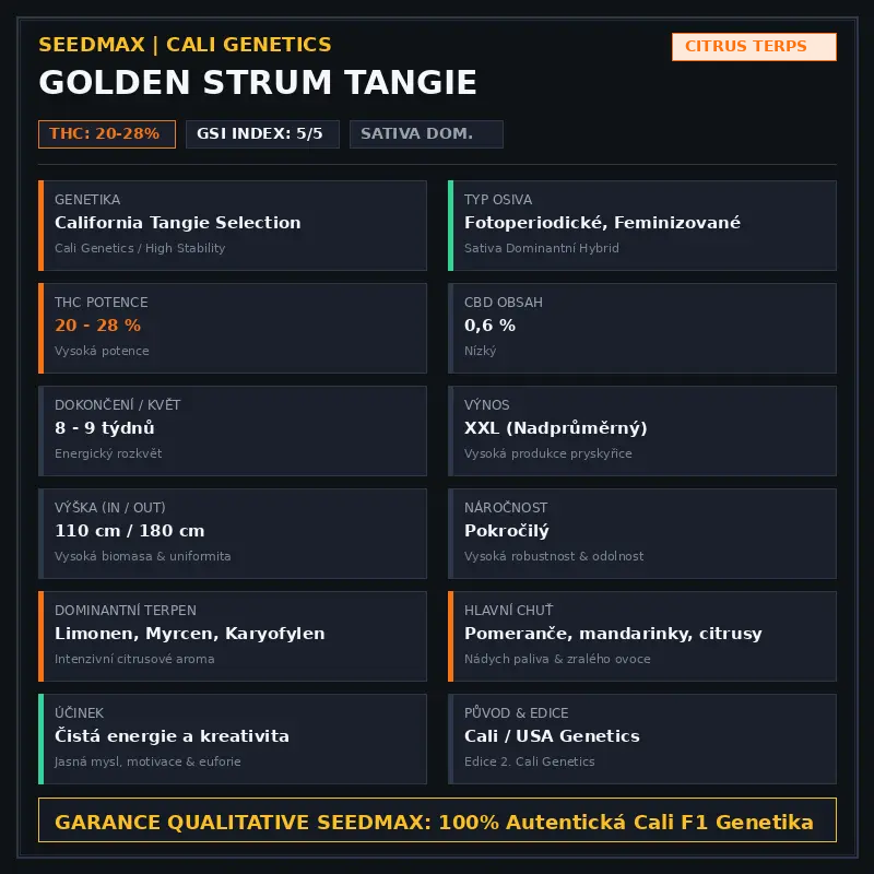 Golden Strum Tangie