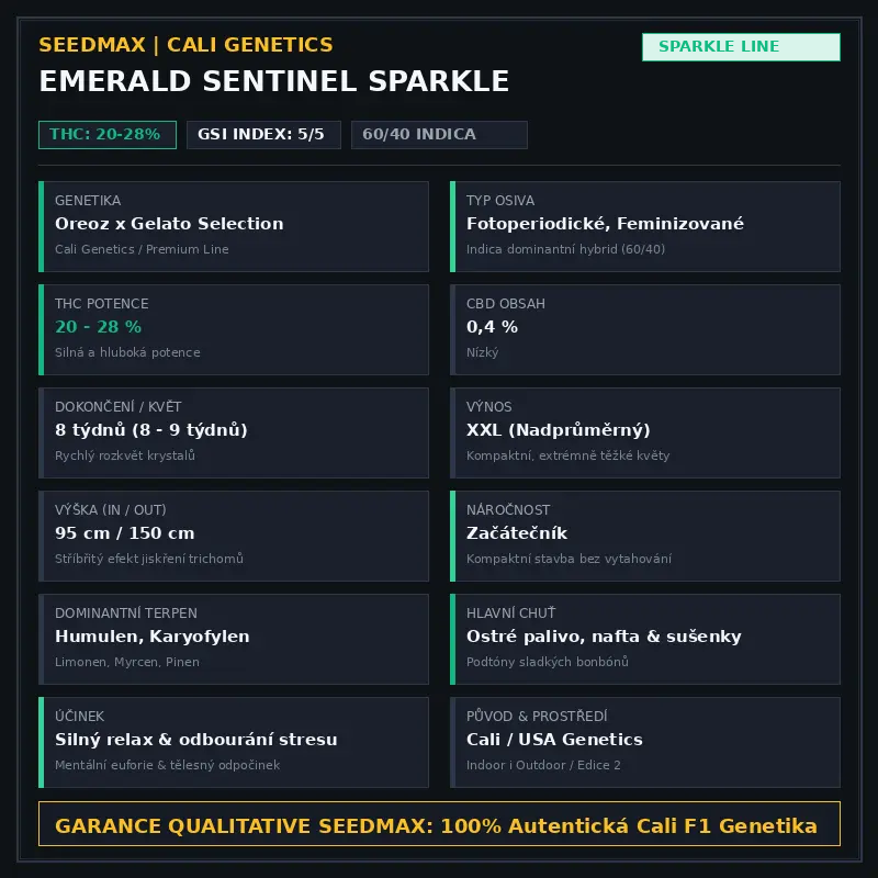 Emerald Sentinel Sparkle - 5 semen